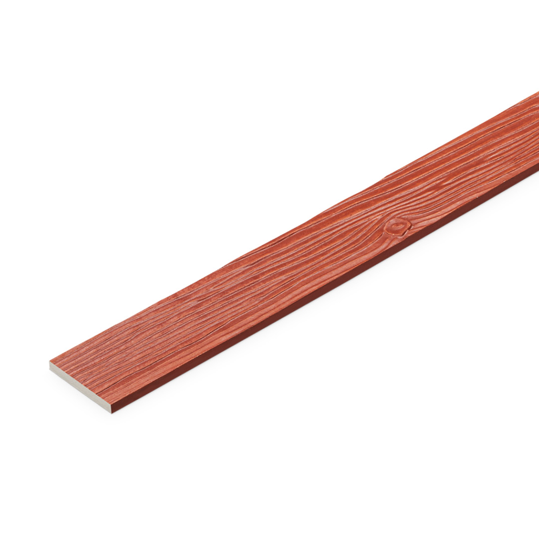 Ceiling Strip Teak Red cherry Square-cut edge 8x75x3000 mm